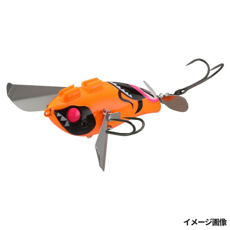 ジャッカル ルアー ポンパドールJr. 鯰 カスタム スパークオレンジナジー