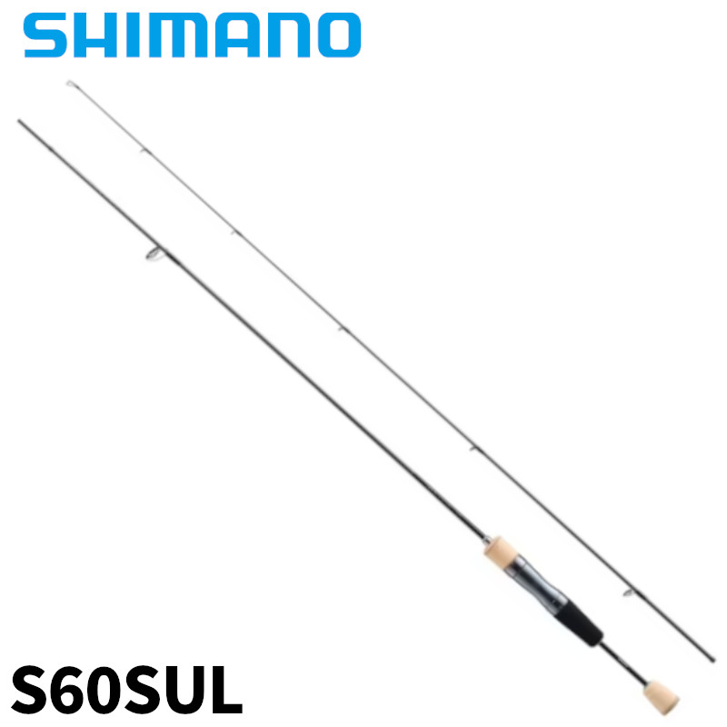 SHIMANO - シマノ トラウトロッド トラウトワン AS S60SUL 23年モデル【同梱不可】