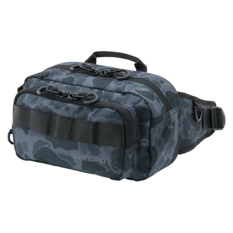 シマノ ヒップバッグ S ブラック カモ BW-021T【同梱不可】
