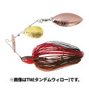 ボトムアップ スピナーベイト チビーブル 3/8oz DW S412 バーニングシャッド【ゆうパケット】