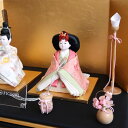 【直前直後セール★P5倍★5/2-15】小西実作 PICCONI 栞-しおり- Fukuおすべらかし 京製正絹西陣織 陽凪(ひなぎ)平台セット 金屏風 木製燭台...