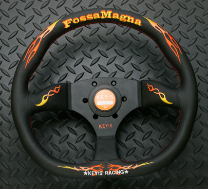 KEY'S RACING（キーズレーシング）Fossa Magna( フォッサマグナ）ステアリング　D-shape type(ディーシェイプタイプ）