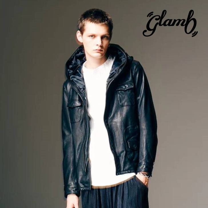 楽天市場】glamb（素材（生地・毛糸）本革）（コート・ジャケット