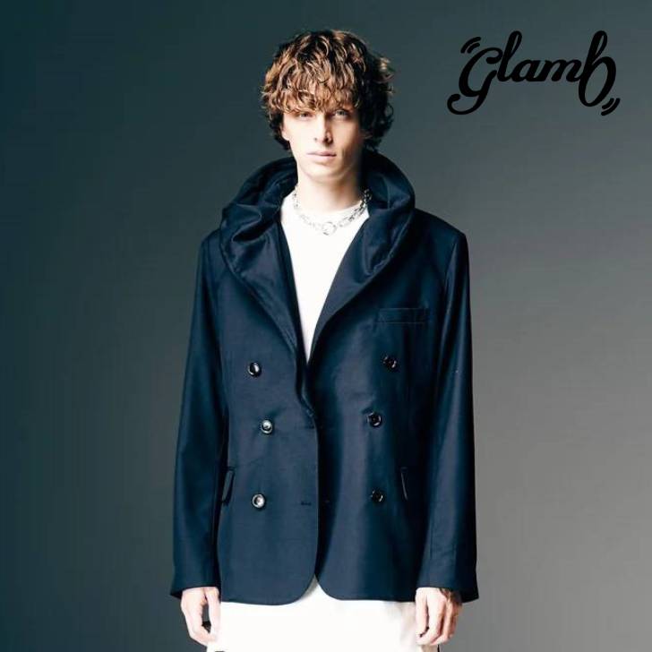 お取り寄せ商品 glamb グラム ジャケット メンズ Carol Tailored Jacket/キャロルテーラードジャケット ベージュ グレー ブラック GB0126/JKT06