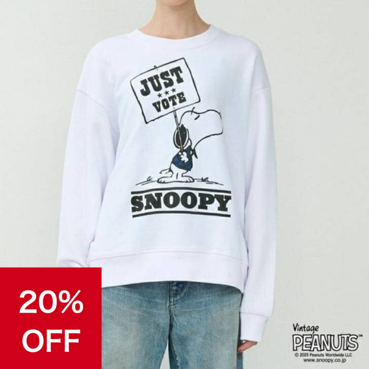 【20％OFF】 ジョンブル johnbull Johnbull 長袖スウェット メンズ PEANUTS SNOOPY スウェット 秋冬ファッション ホワイト ブラック JT254C07 コットン100% 30代 40代 50代 メンズ 服 ブランド