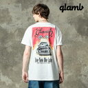 お取り寄せ商品 glamb グラム 半袖Tシャツ メンズ Good Luck T-Shirt/グッドラックTシャツ 春夏商品 ホワイト ブラック GB0125/CS15 ブランド 薄手 30代 40代 50代 きれいめ 男 かっこいい オシャレ 軽い メンズ 服