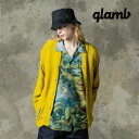お取り寄せ商品 glamb グラム カーディガン メンズ Color Cardigan/カラーカーディガン 春夏商品 イエロー パープル ブルー ブラック GB0125/KNT10 メンズ 服 ブランド