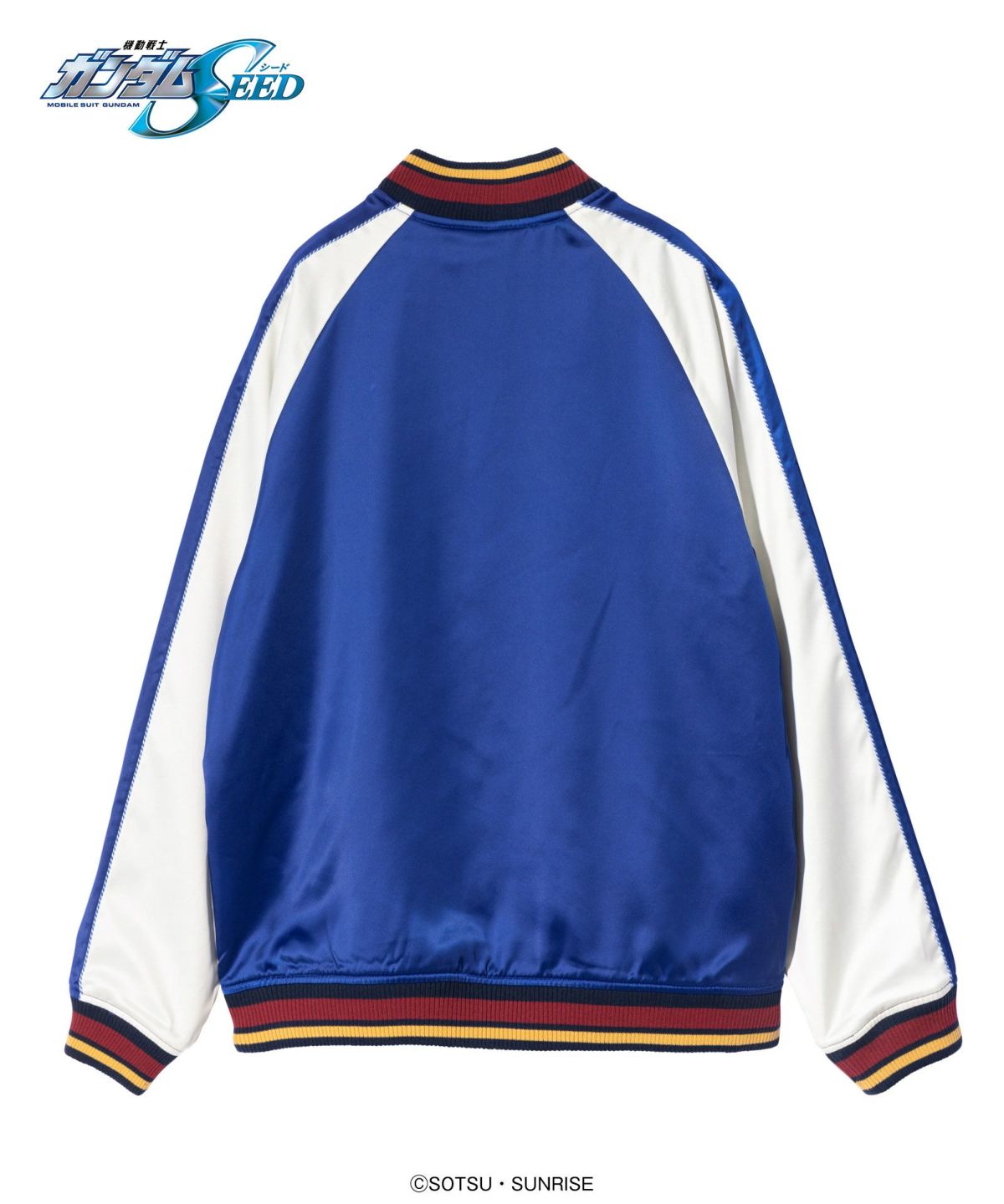 お取り寄せ商品 glamb グラム ブルゾン メンズ Gundam Seed Ska Jumper/ガンダムシードスカジャンパー 春夏商品 ブルー GB0125/GS01 機動戦士ガンダム 3