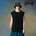 お取り寄せ商品 glamb グラム タンクトップ メンズ Glamour Crepe Sleeveless T-Shirt/グラマークレープスリーブレスTシャツ ホワイト ブルー ブラック GB0225/CS18 コットン ブランド 薄手 男 かっこいい オシャレ 軽い メンズ 服(4)