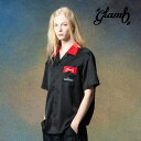 お取り寄せ商品 glamb グラム 半袖シャツ メンズ Good Luck Bowling Shirt/グッドラックボウリングシャツ 春夏 グリーン ブラック GB0225/SH03