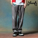 お取り寄せ商品 glamb グラム パンツ メンズ Splash Climbing Slacks/スプラッシュクライミングスラックス 春夏商品 グレー ブラック GB0225/P14 ブランド 30代 40代 50代 男 かっこいい オシャレ 服