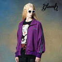 お取り寄せ商品 glamb グラム トラックジャケット メンズ TIME TRAVELER Packable Jersey (GEAR 006)/タイムトラベラーパッカブルジャージ 春夏商品 ブルー パープル ブラック GB0225/TG06 ゆったり 長袖カットソー ブランド 30代 40代 50代 男 かっこいい オシャレ