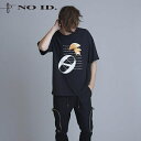 ノーアイディー noid no id NOID． 半袖Tシャツ メンズ メッセージプリントT 春夏商品 ホワイト ベージュ カーキ ブラック フリーサイズ ビッグシルエット ブランド 涼しい 薄手 30代 40代 50代 インナー 夏 大きめ 半袖