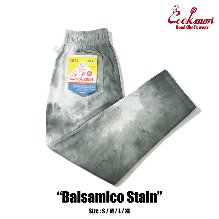 Cookman クックマン cookman シェフパンツ メンズ レディース ユニセックス Chef Pants Balsamico Stai..