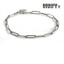 VIVIFY ビビファイ ブレスレット メンズ Rectangle Chain Bracelet シルバー925 VFBL-001