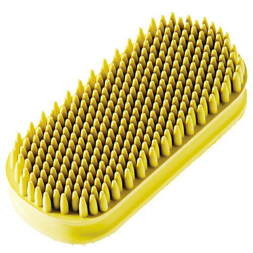 HONEY SMILE ハイラバーブラシ M NHS-82 1個ドギーマン DoggyMan 犬 イヌ 猫 ネコ 長毛 短毛 グルーミング ブラシ 抜け毛 ラバーブラシ マッサージ