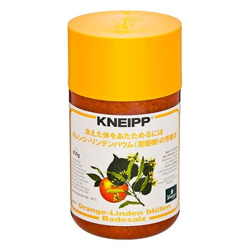 クナイプ バスソルト オレンジ・リンデンバウム 菩提樹の香り 850gクナイプ kneipp バスソルト 入浴剤