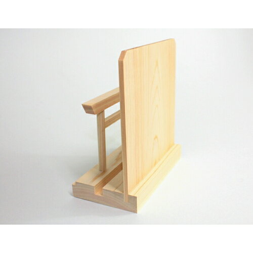 静岡木工 鳥居付御神札飾り 小神棚 簡易神棚 洋風 リビング