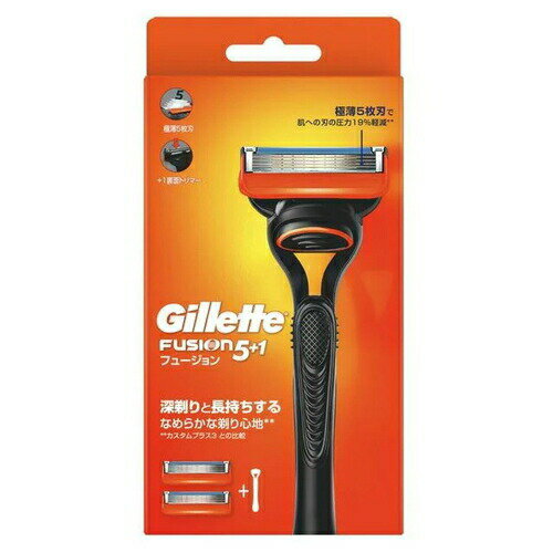 P&Gジャパン ジレット フュージョンマニュアルホルダー 替刃 2個付P&G ジレット フュージョン 替刃