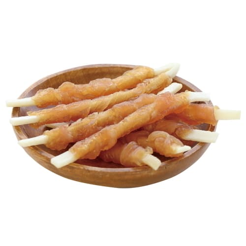 ササミ巻き 素材そのまま 無添加 やわらか牛皮入 10本ペティオ 犬 おやつ ガム 巻 ささみ 牛皮 ソフト シニア 2