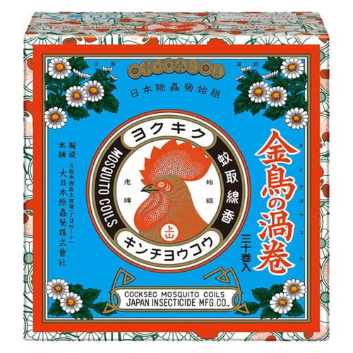 金鳥の渦巻V 30巻 紙函 医薬部外品大日本除虫菊 蚊取り