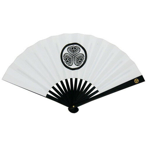 Rakuten - 鉄扇8寸/徳川家康 金家紋入 TS-家康(全長24cm)てっせん