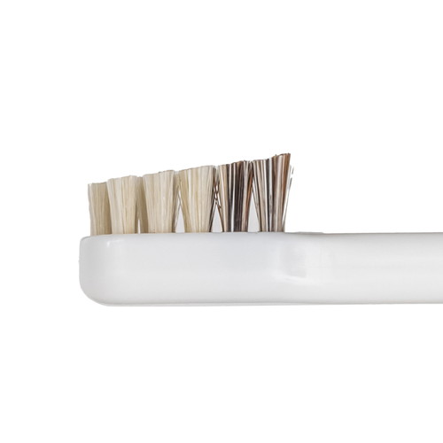 mtdesigns 柔らか天然毛歯ブラシミガケンデ斜カット植毛小型犬用歯ブラシ 天然毛 日本製 デンタルケア 柔らかめ