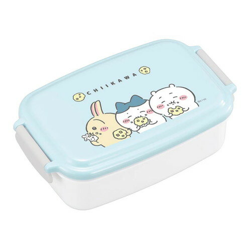 オーエスケー ちいかわ ランチボックス 仕切付 ブルー 500mL弁当箱