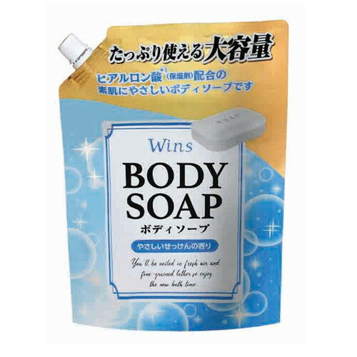 今だけ\ポイント5倍/お買い物マラソン日本合成洗剤 ウインズ ボディソープせっけん 大容量 詰替 900g大容量 液体せっけん 今だけ\ポイント5倍/お買い物マラソン日本合成洗剤 ウインズ ボディソープせっけん 大容量 詰替 900g大容量 液体せっけん