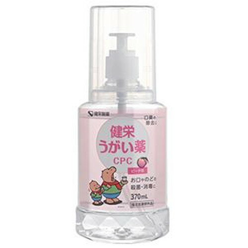 樂天商城 - 健栄うがい薬CPC ピーチ味 370mL 指定医薬部外品健栄 うがい 薬 CPC