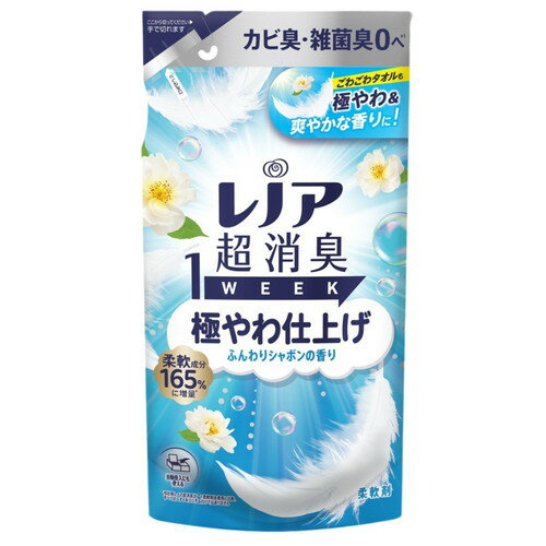 Rakuten - P&G レノア超消臭1WEEK 極やわ仕上げ ふんわりシャボンの香り つめかえ用 340mL