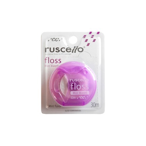 ルシェロ フロス ミントワックス パープル 30m ルシェロRuscello floss mint wax purple 30 m