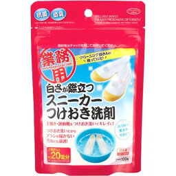 白さが際立つスニーカー洗剤 100g洗剤 靴用