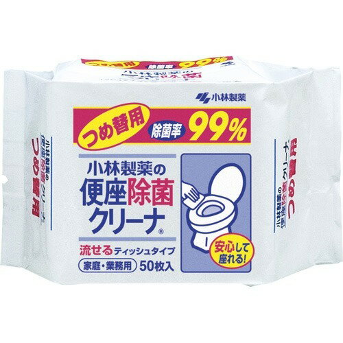 Rakuten - 小林製薬 便座除菌クリーナ 詰替用 50枚入