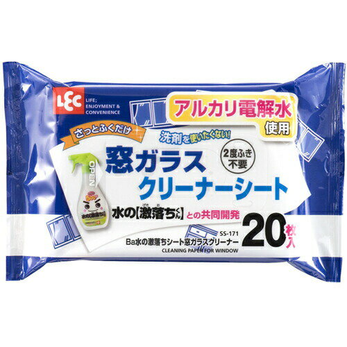 樂天商城 - Ba 水の激落ちシート 窓ガラスクリーナー 20枚入窓 網戸用クリーナー レック
