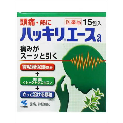 【第(2)類医薬品】ハッキリエース 15包痛み止め ハッキリ