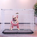 ペットケージ ベーシック 犬 ケージ 折りたたみ可能 トレー付き おしゃれ 留守番 保護 脱走防止 移動便利