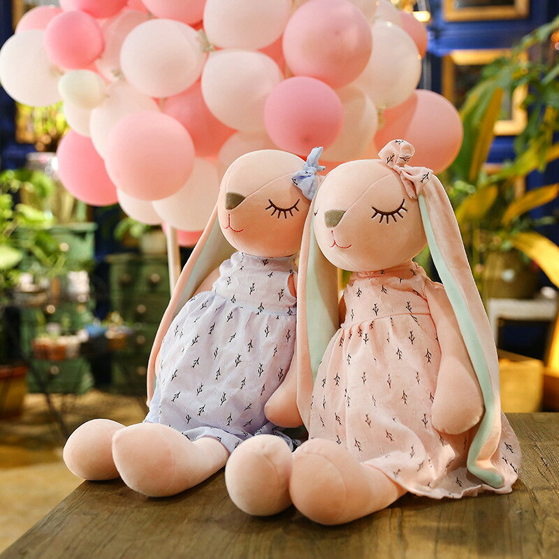 ウサギのぬいぐるみ アニマル かわいい クッション 腹ばい枕 抱き枕 動物 ぬいぐるみ ふわふわ 可愛い 気持ちいい 柔らかい 横向き寝 女の子 母の日のプレゼント お祝い クリスマスプレゼント バレンタインデー ギフト