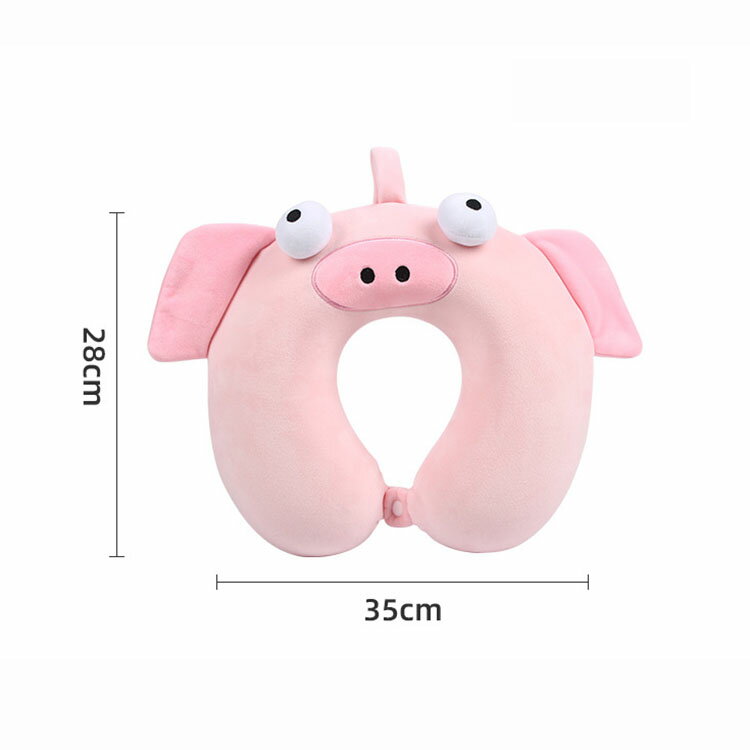 ネックピロー おしゃれ 動物 低反発枕 U型枕 携帯枕 首枕 くび枕 トラベルグッズ 保健 安眠 快眠 快適 昼寝 旅行 出張 機内 車内 飛行機 新幹線 オフィス 仮眠トラベル ヘッドレスト 癒し リラックス 寝具 選べる4色 [2]
