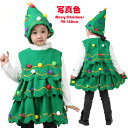 【送料無料】クリスマス コスチューム サンタ コスプレ 子供用 ワンピース 子ども キッズ クリスマスツリー コスプレ ツリー 衣装 コスチューム 仮装 サンタ...