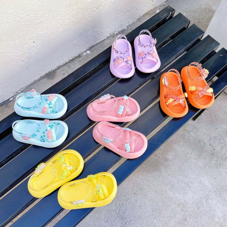 厚底サンダル 子ども靴 女の子 ベビー おしゃれ 防水 子どもサンダル 子供靴 春夏 ...
