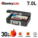 ≪ポイント10倍!!+クーポン10月末日≫【送料無料】SENTRY 公式 セントリー 金庫 耐火 耐火金庫 家庭用 オフィス 小型 7.2L A4 1年保証 防犯 防災 メーカー直送 メーカー保証 家庭用金庫 保管庫 自宅 個人 書類 手紙 貴重品 手提げ コンパクト 保険証 株券 通帳 印鑑1160BK