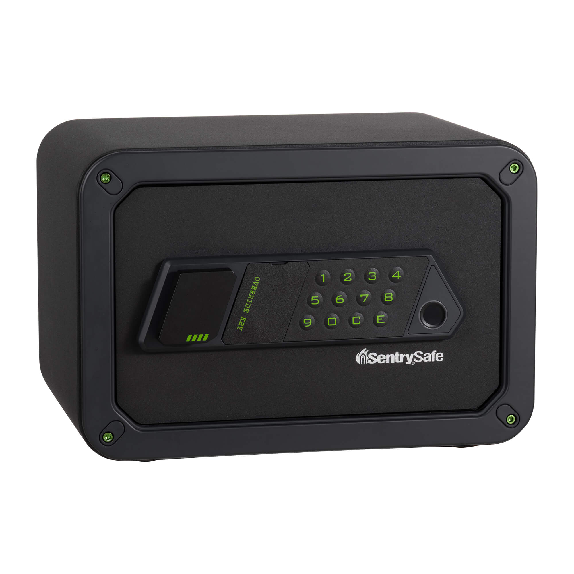 SENTRY 公式 セントリー 指紋認証式保管庫 家庭用 金庫 Smart Safeシリーズ 9L テンキー ボルトダウン A5 JV1-20FP