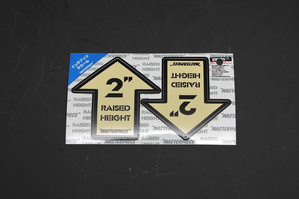 Rakuten - RAISED HEIGHT 2inch Ivory リフトアップ インチアップ デカール
