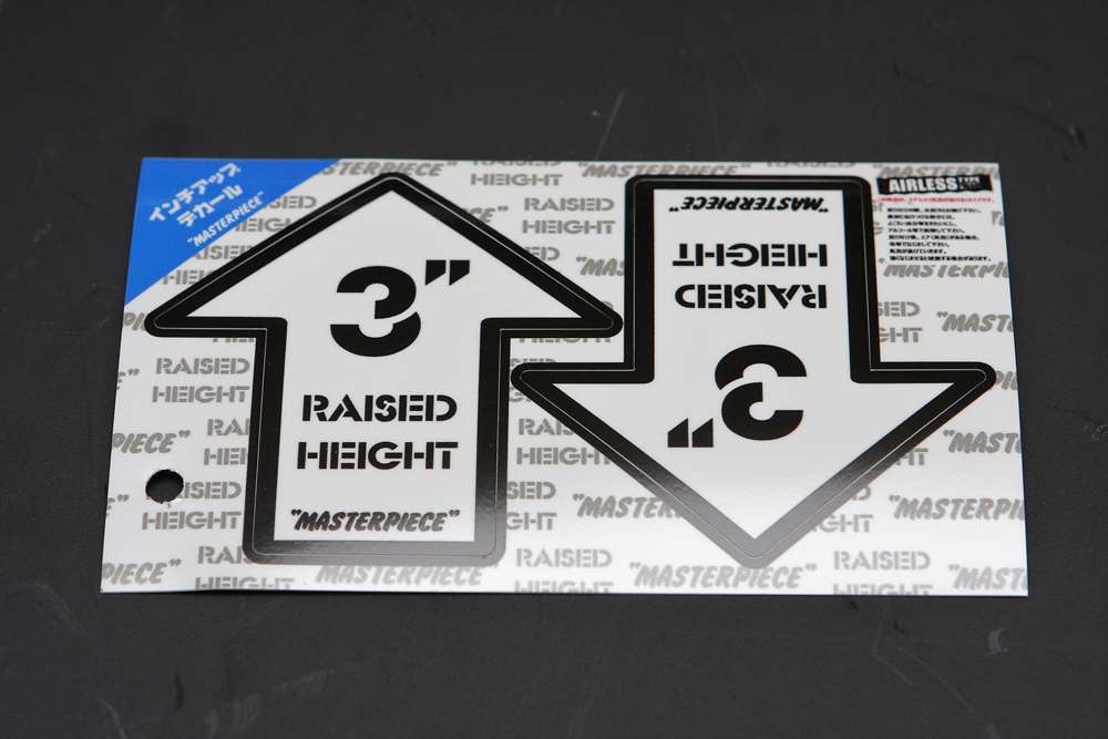 RAISED HEIGHT 3inch Whit...の商品画像