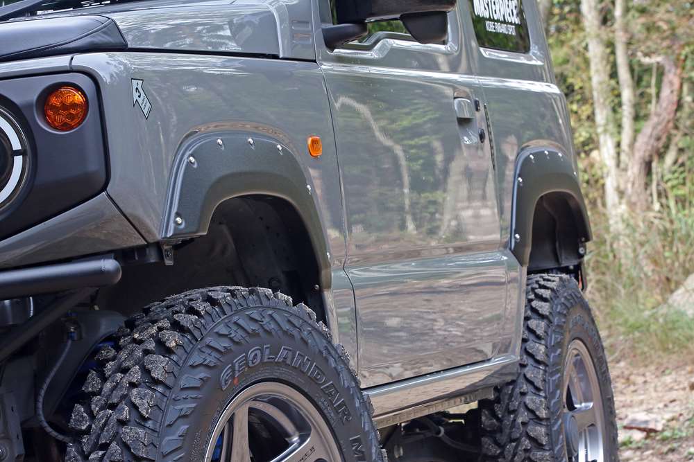 ジムニー JB64 ABS樹脂製 9mm オーバー フェンダー