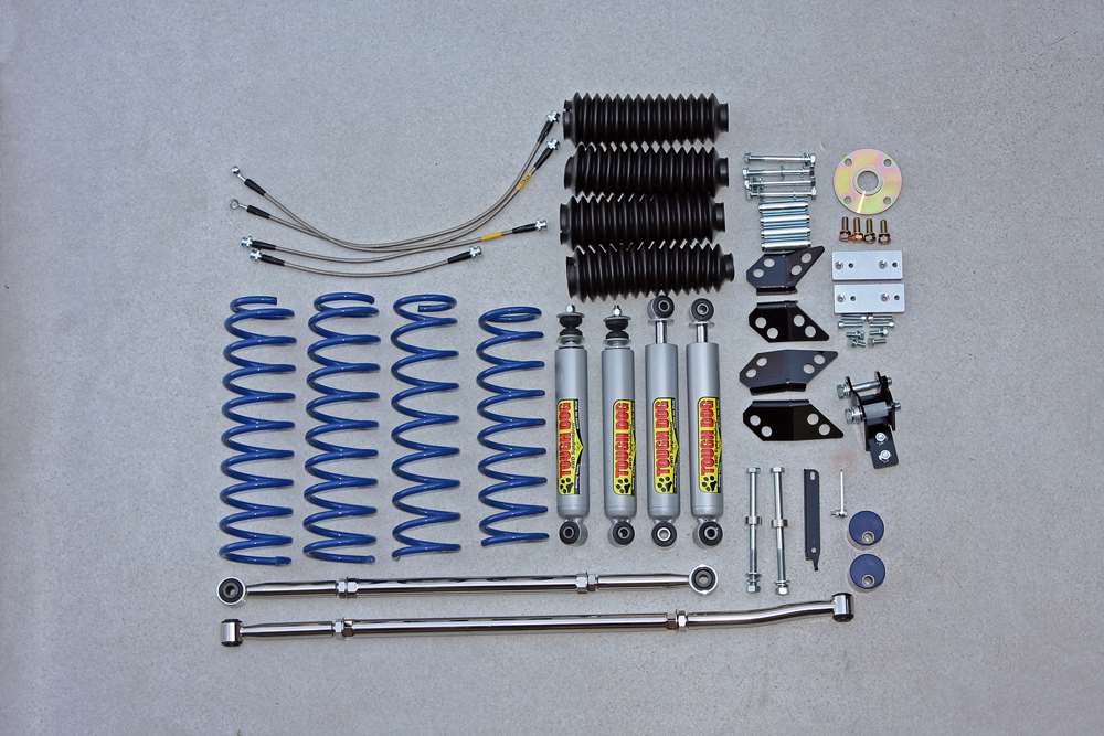 3インチ リフトアップ コンプリートキット タフドッグショック仕様type1 JB64W/JB74W ジムニー/ジムニーシエラ グレースサス タフドッグショック
