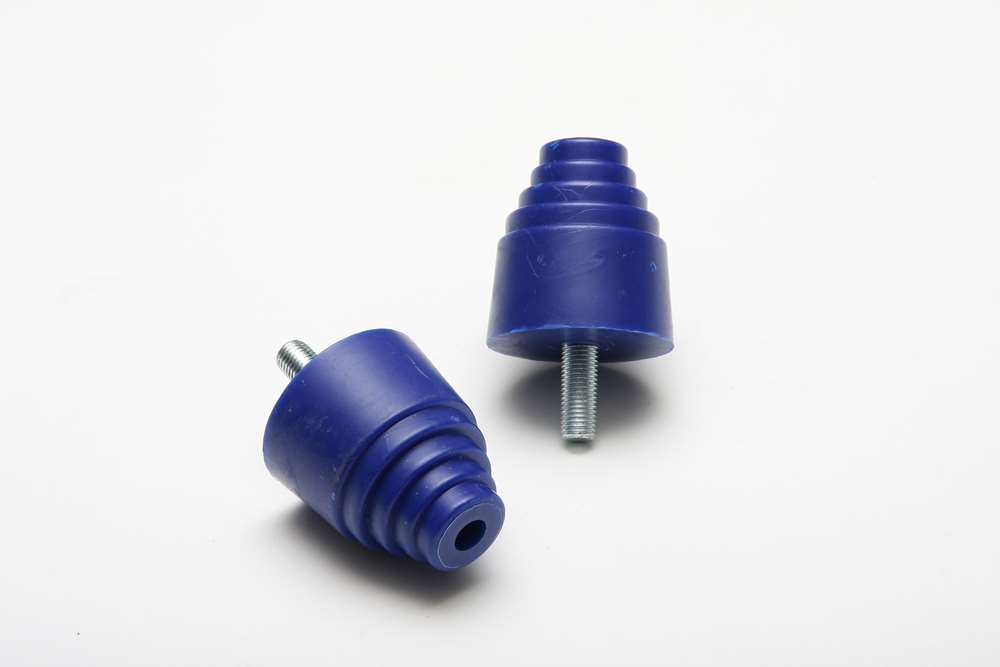 円柱形に変更しています。FJクルーザー 120系/150系 プラド 215系 ハイラックス サーフ ハイラックスピックアップウレタン製 フロント バンプストッパー 左右分/2個入り