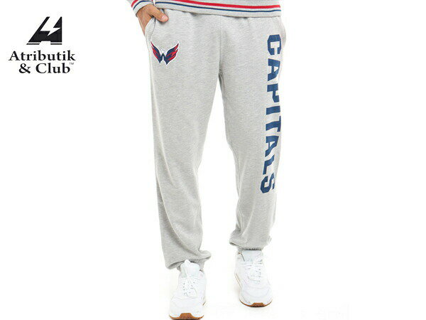 Atributika&Club/アトリブチカ NHL SWEATPANT LOGO シニア ※ワシントン キャピタルズ グレー※ 【NHLグッツ】#46100