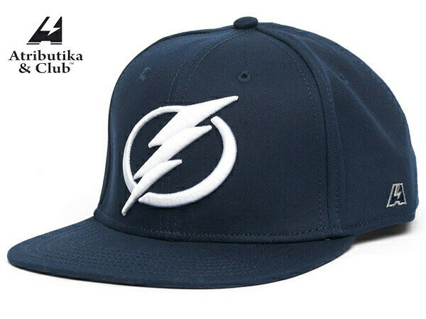 Atributika&Club/アトリブチカ NHLCAP FLAT ※タンパベイ ライトニング紺※ 【NHLグッツ】 #31085